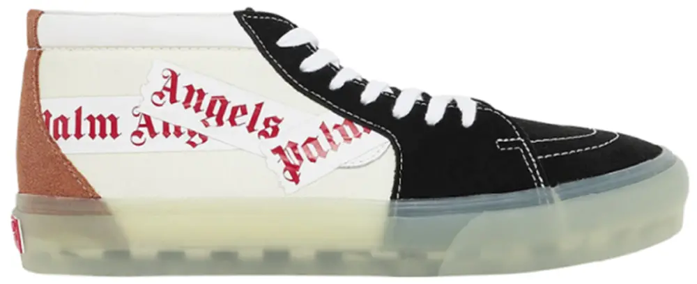 Giày Vans Palm Angels x Sk8-Mid VLT LX 'Black' VN0A7TNH78C