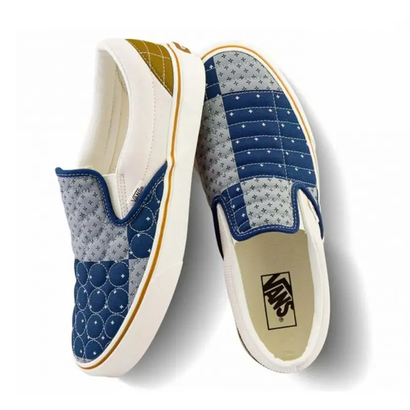 Giày Vans Classic Slip-On Skate 'Quilted Bandana' VN0A7VCFBCK - Ảnh 4