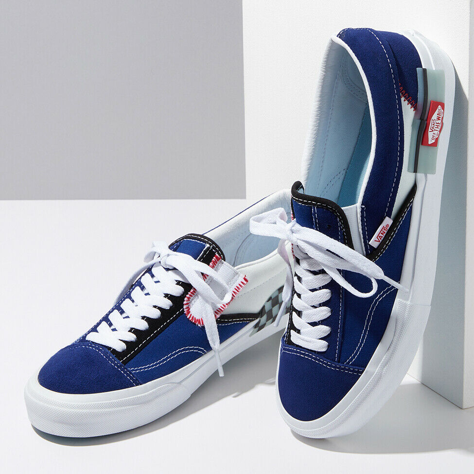 Giày Vans Classic SlipOn CAP 'Blueprint' VN0A3WM5XHR - Ảnh 3