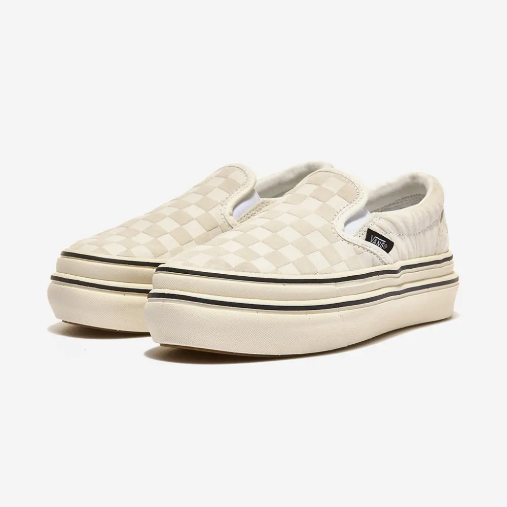 Giày Vans Comfy Cush Slip On 'Beige' VN0A4U1F17Q - Ảnh 3