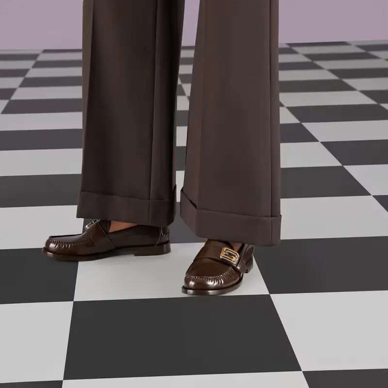 Alternative view of Giày Gucci Interlocking G 'Brown' ‎723631-17X00-2106