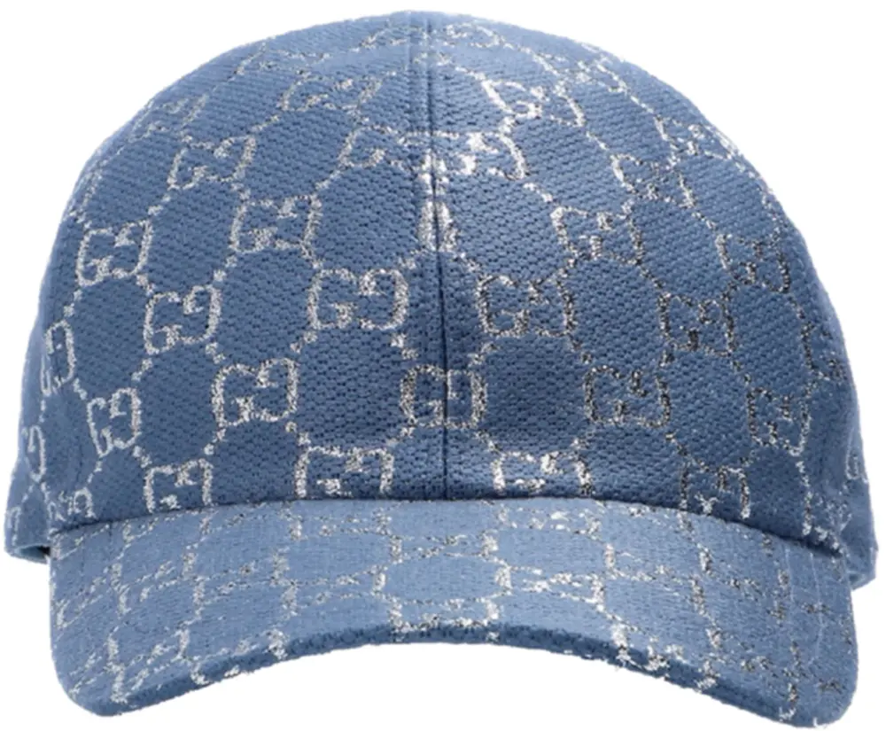 Mũ Gucci Baseball Cap With Logo 'Blue' 631953-3HK75-4660