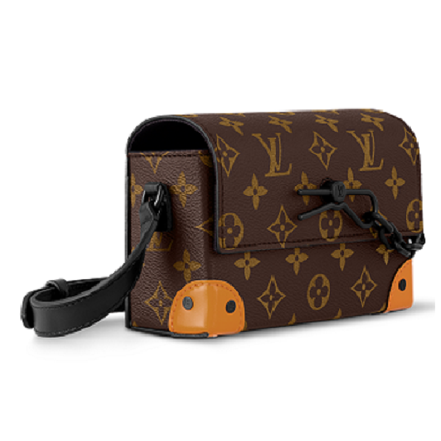 Túi Louis Vuitton Steamer Monogram Macassar 'Brown' M82534 - Ảnh 5