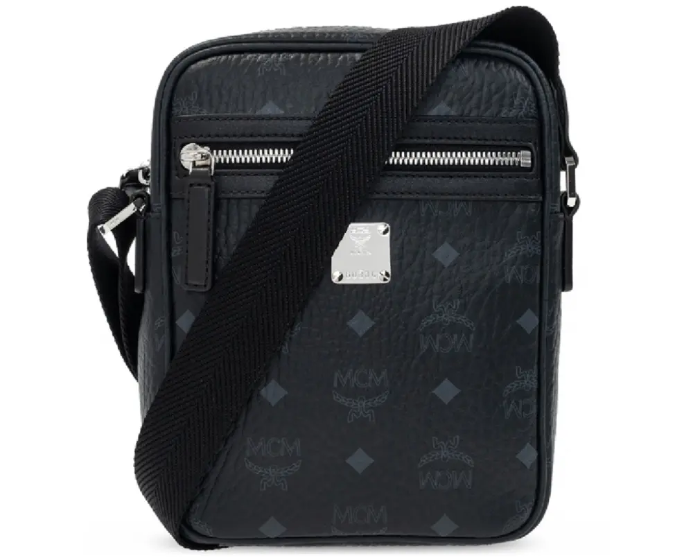 Túi MCM Mini NS Klassik Crossbody In Visetos 'Black' MMRAAKC04BK001