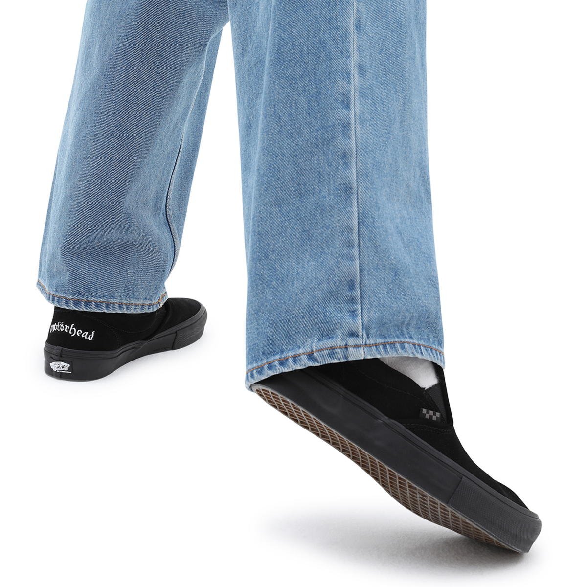 Giày Vans X Motorhead Skate Slip On 'Black' VN0005V6BKA - Ảnh 2