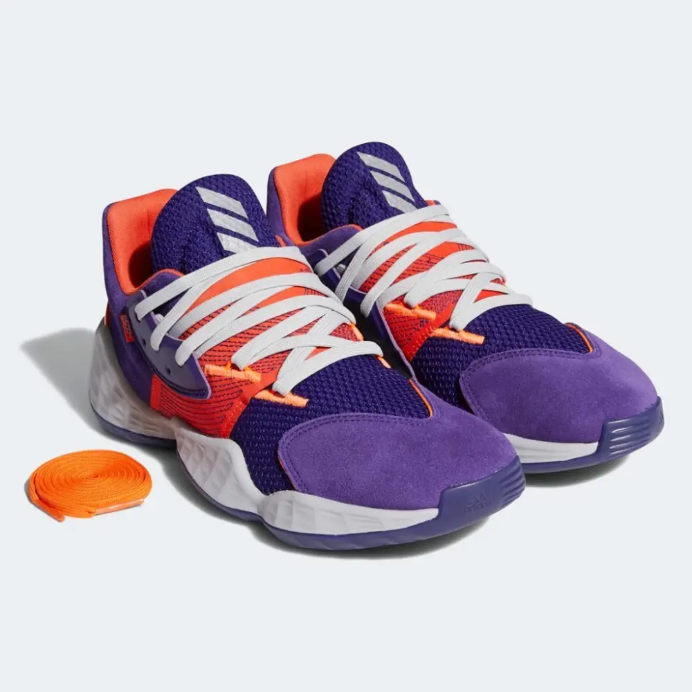 Alternative view of Giày Adidas Harden Vol. 4 'Su Casa Mi Casa - Phoenix Suns' FW7495