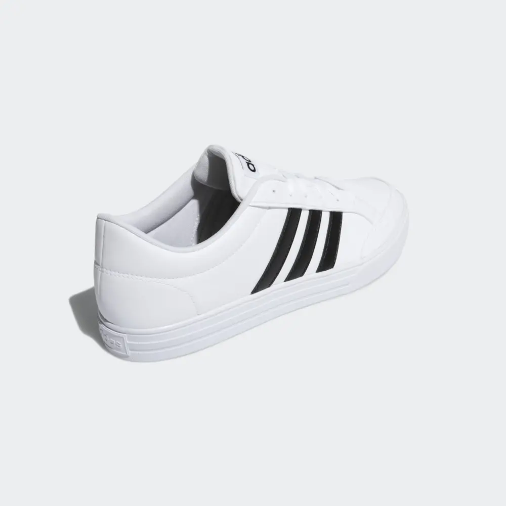 Giày Adidas Adiset SL 'White Black' BC0130 - Ảnh 3