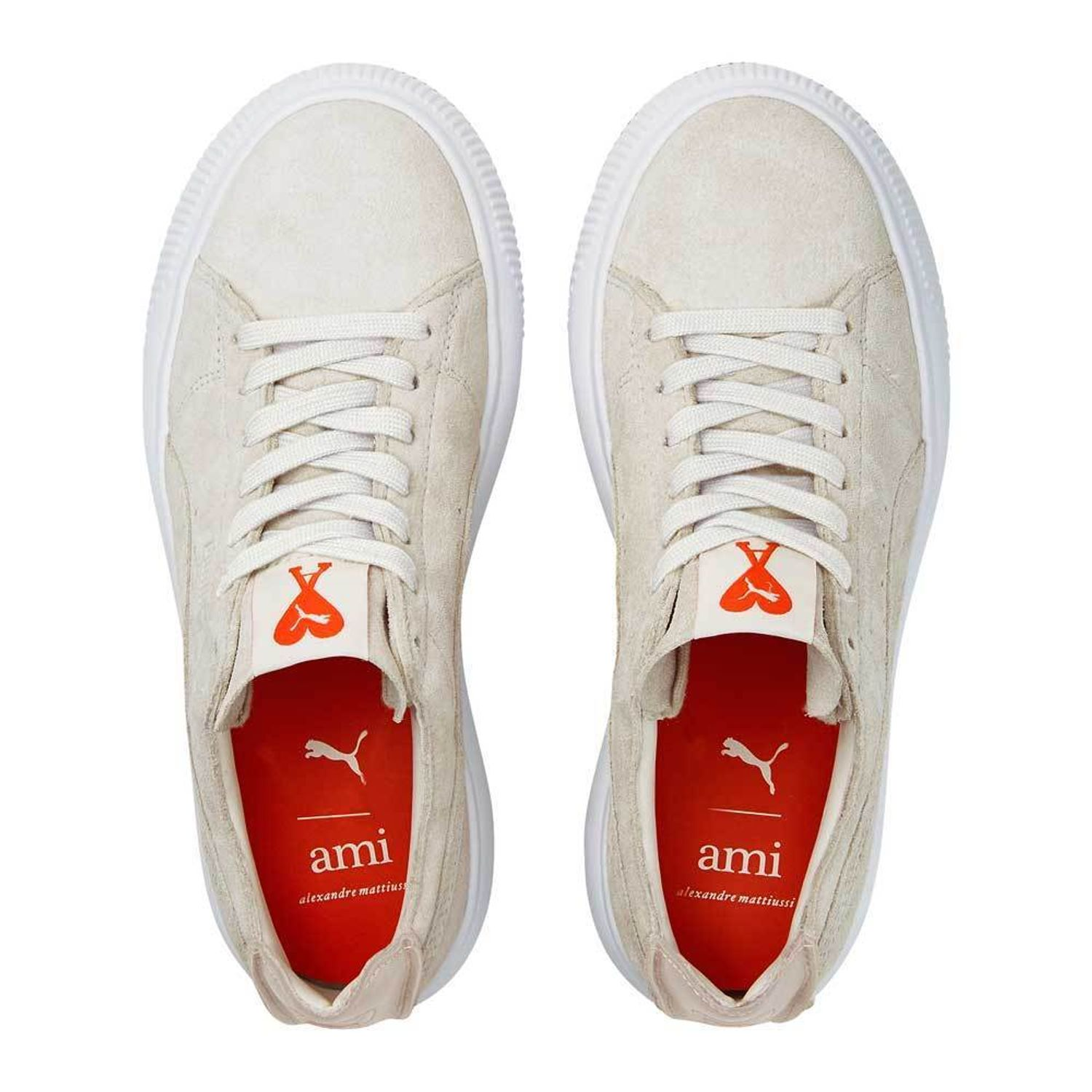 Giày Puma X Ami Suede Mayu Deconstruct 'Pristine' 384147-01 - Ảnh 6