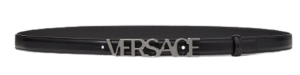 Thắt Lưng Versace Logo Belt Black 1002236-DVTP1-1B00E