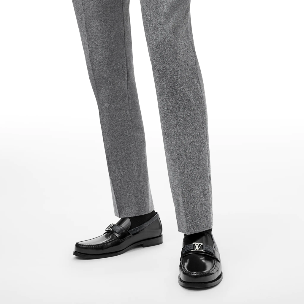 Giày Louis Vuitton Major Loafers 'Black' 1A7VZK - Ảnh 2