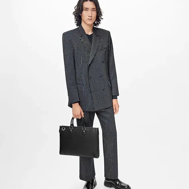 Túi Louis Vuitton Slim Briefcase M30810 - Ảnh 9