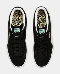Giày Puma Suede Classic 21 Jr 'Black White' 380560-01 - Ảnh 3