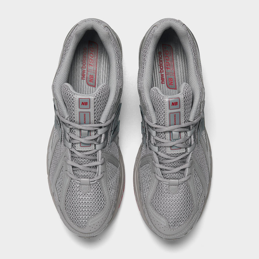Giày New Balance 1906R 'Grey Deep Red' M1906RJC - Ảnh 5