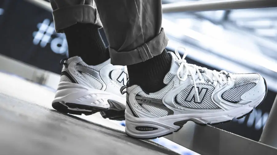 Giày New Balance 530 'White Navy' MR530USX - Ảnh 6