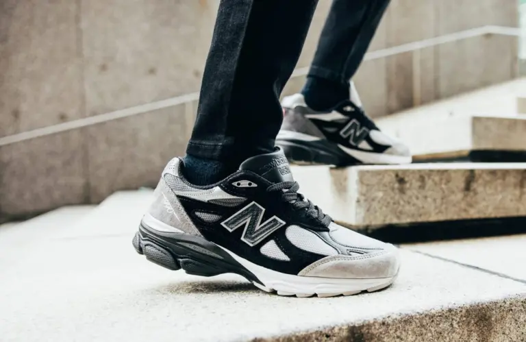 Giày New Balance DTLR x 990v3 Made in USA ‘GR3YSCALE’ M990DL3 - Ảnh 4