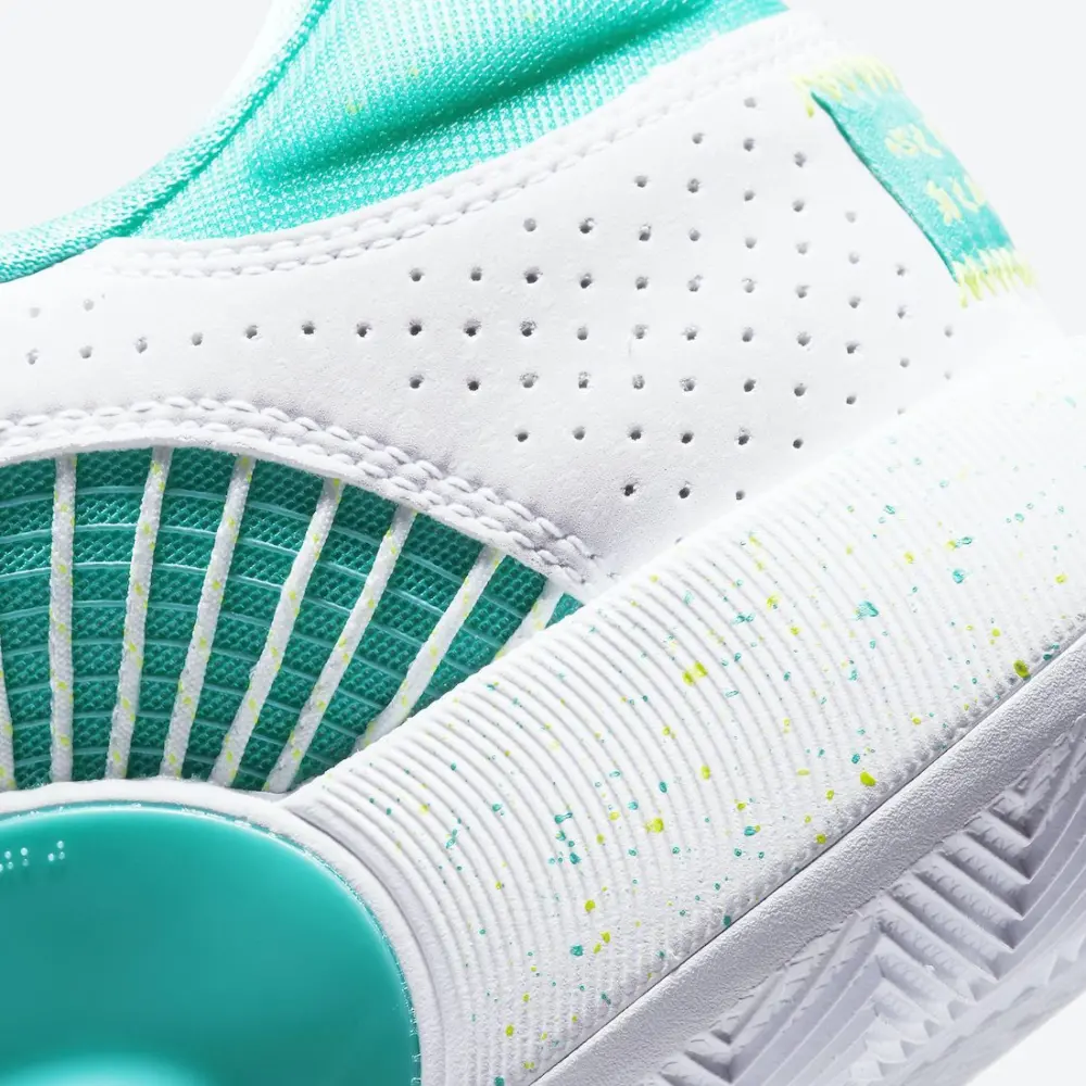 Giày Nike Guo Ailun x Air Jordan 35 GS 'Jade' DJ3009-100 - Ảnh 3