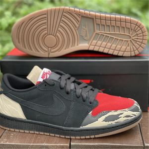 Alternative view of Giày Nike SoleFly x Air Jordan 1 Low Retro OG SP 'Everglades' DN3400-001