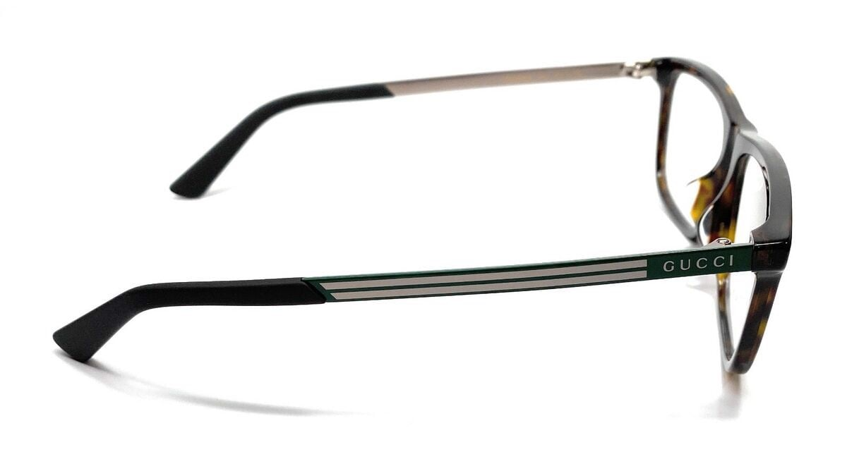 Kính Gucci Rectangle Square 'Havana' GG0696OA-002 - Ảnh 4