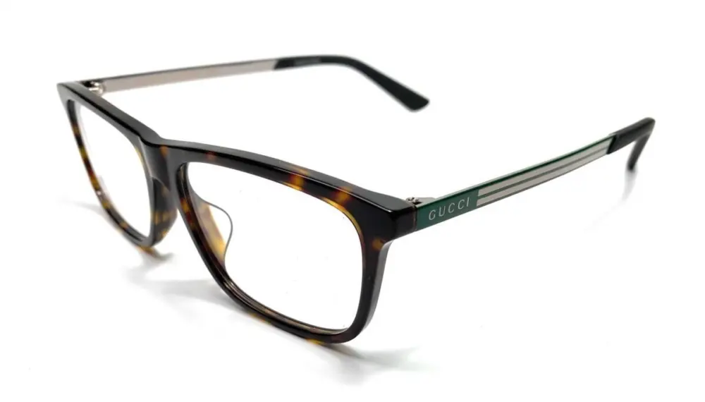 Kính Gucci Rectangle Square 'Havana' GG0696OA-002 - Ảnh 3