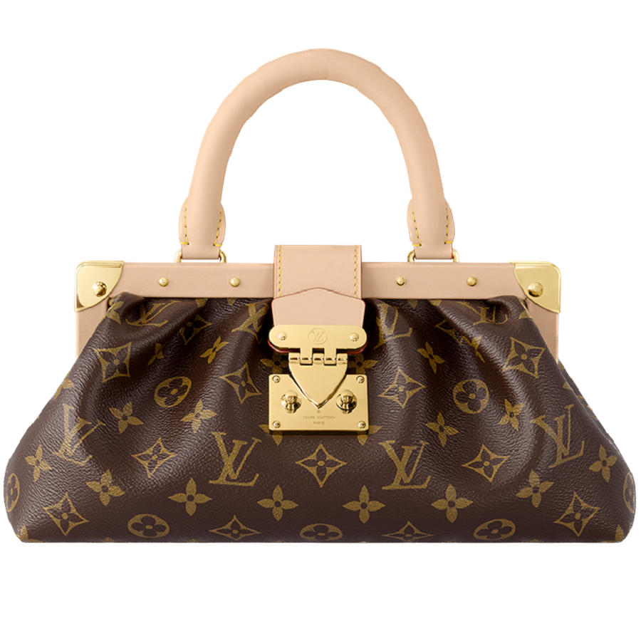 Túi Louis Vuitton Monogram Clutch 'Brown' M46544