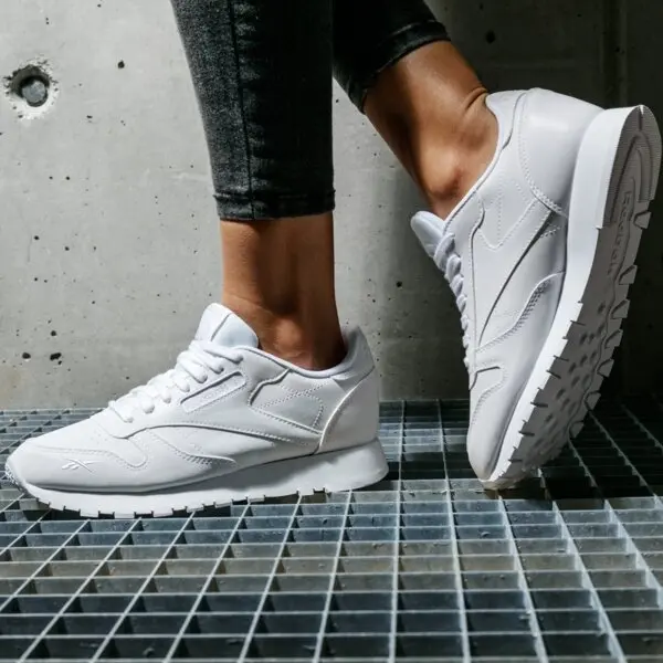 Giày Reebok Classic Leather 'White Porcelain' FV2107 - Ảnh 5