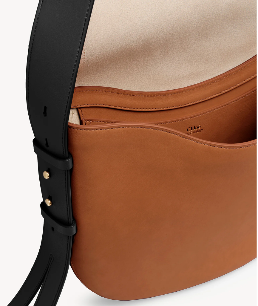 Túi Chloe Kiss Hobo Small Grain 'Brown' CHC21US352E68248 - Ảnh 2