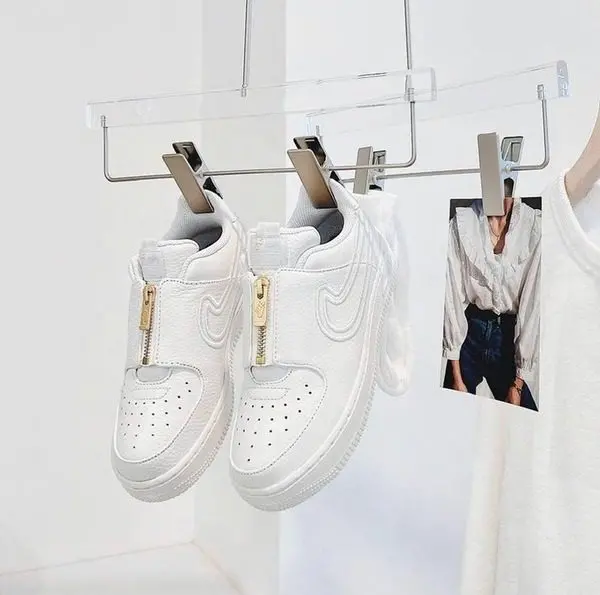 Giày Nike Serena Williams x Air Force 1 LXX Zip 'Summit White' DM5036-100 - Ảnh 4