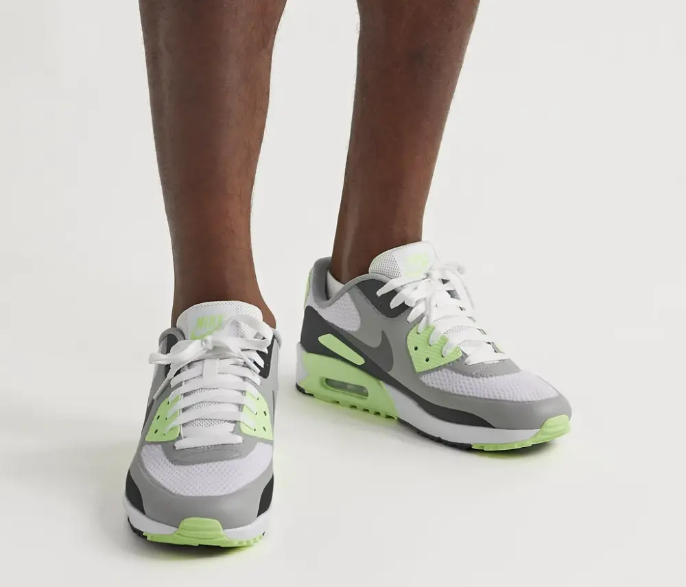 Giày Golf Nike Air Max 90 Golf 'White Particle Grey' CU9978-104 - Ảnh 3