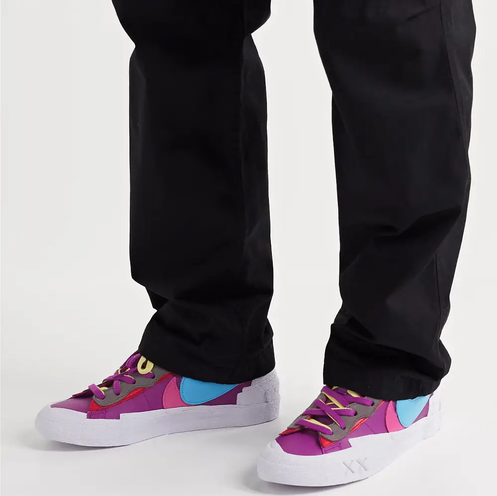 Giày Nike Blazer Low Sacai KAWS 'Purple Dusk' DM7901-500 - Ảnh 4