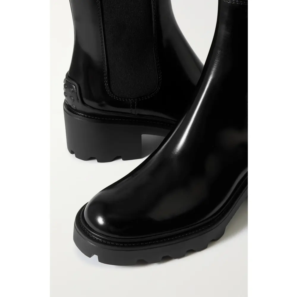 Giày Saint Laurent Army Chelsea Boots In Patent Leather 'Black' 6323691TV001000 - Ảnh 4