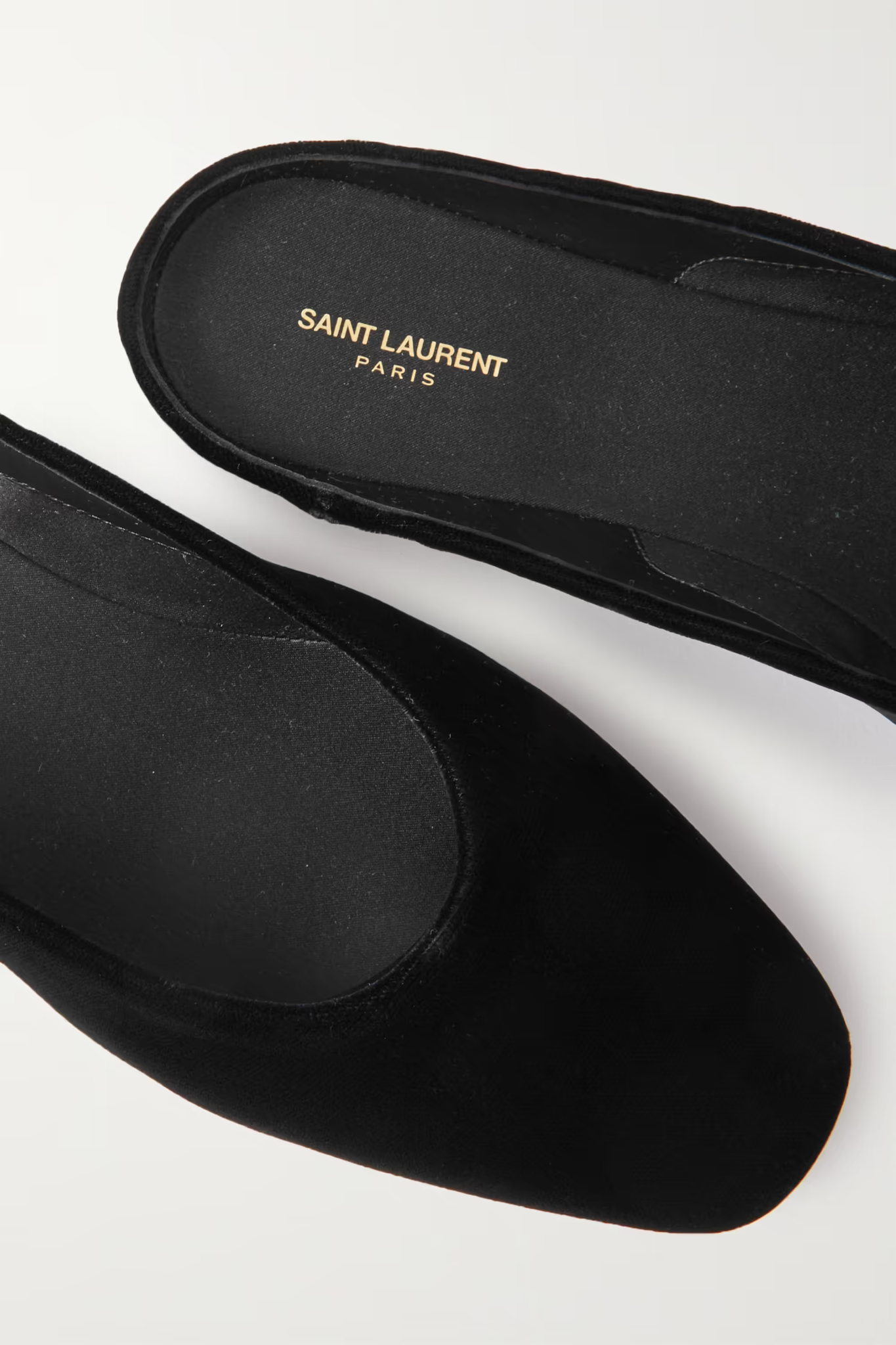 Giày Saint Laurent Lido Slip-ons 'Black' 6863571UU001000 - Ảnh 3