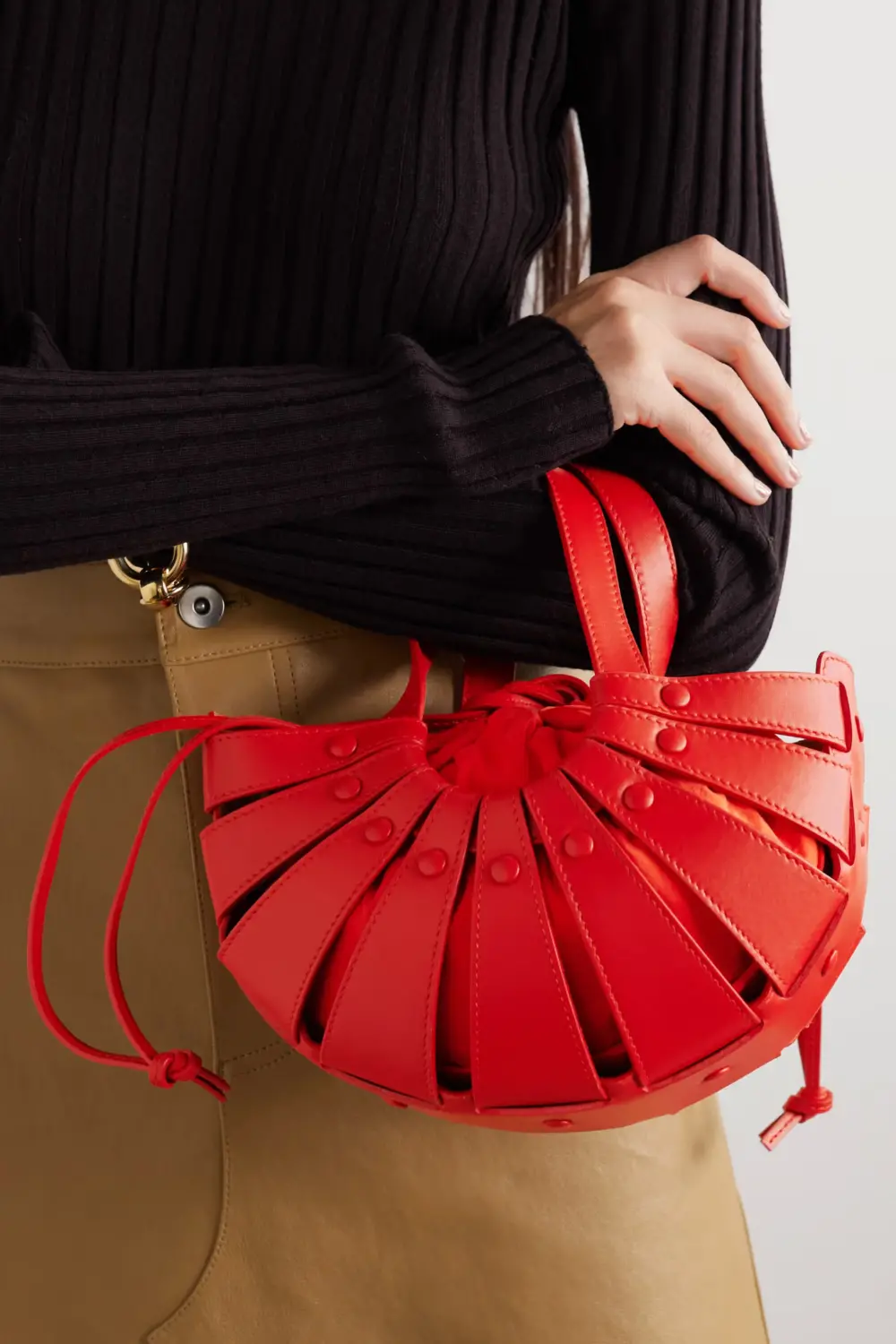 Alternative view of Túi Bottega Veneta Ladies Shell 'Chili' 651819-VMAUH-8903