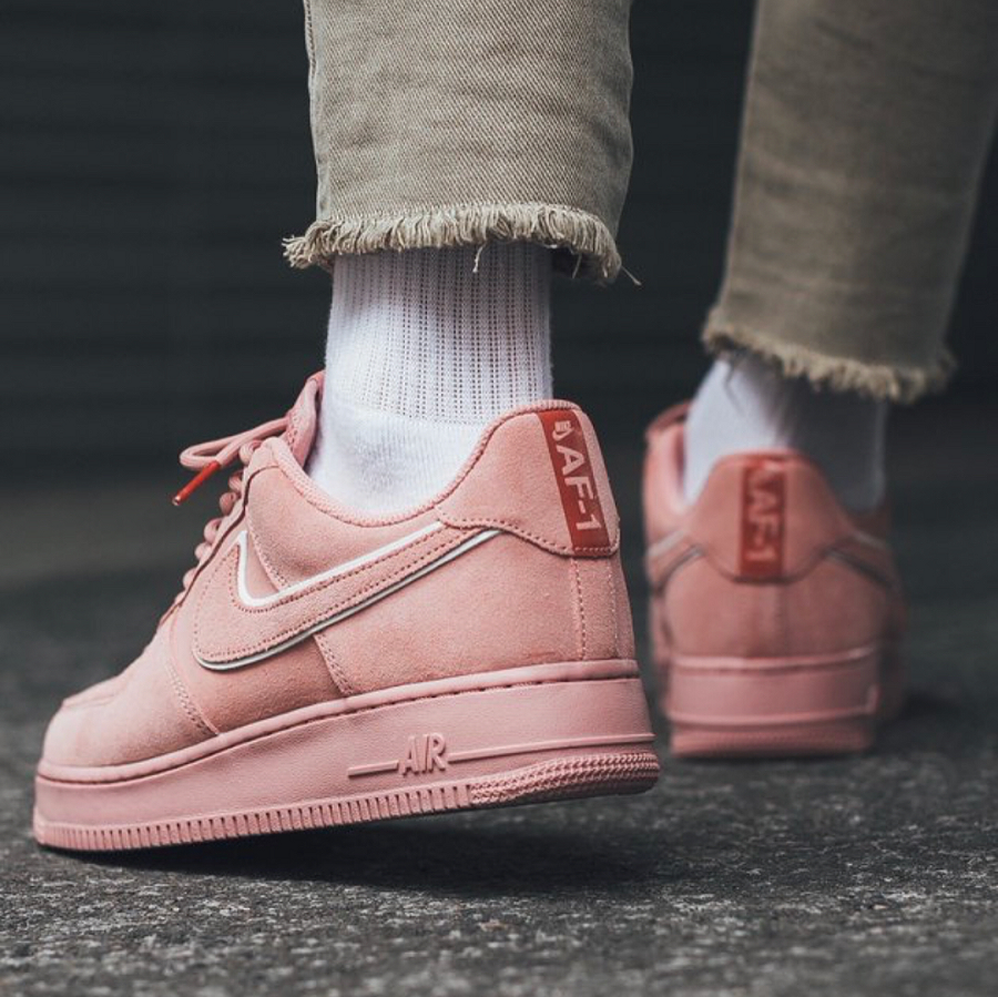 Giày Nike Air Force 1 Low '07 ESS Cross Stitch Pink Oxford DJ9945-600 - Ảnh 3