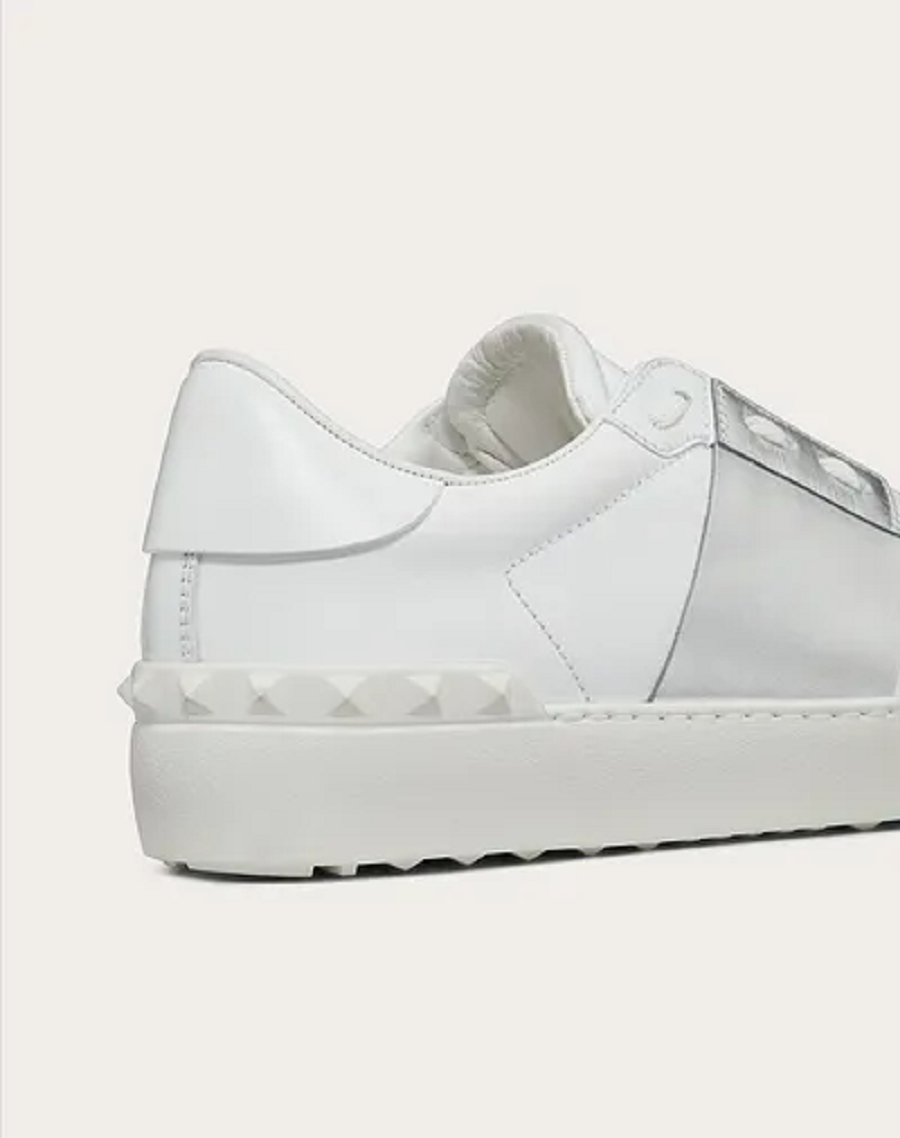 Giày Valentino Open Sneaker With Metallic Stripe WW2S0781FLR857 - Ảnh 4