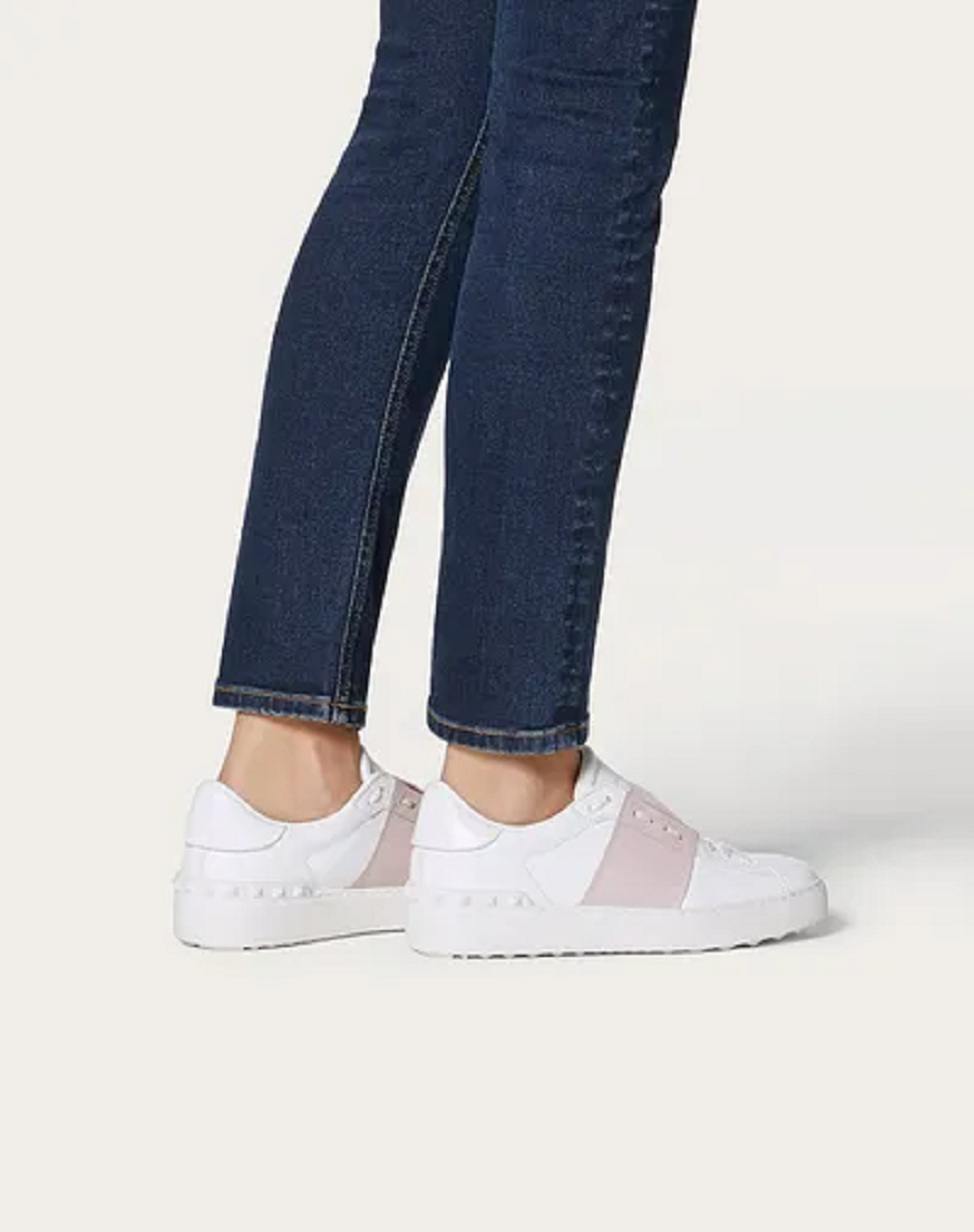 Giày Valentino Open Smooth Sneaker VW2S0781BLU834 - Ảnh 5