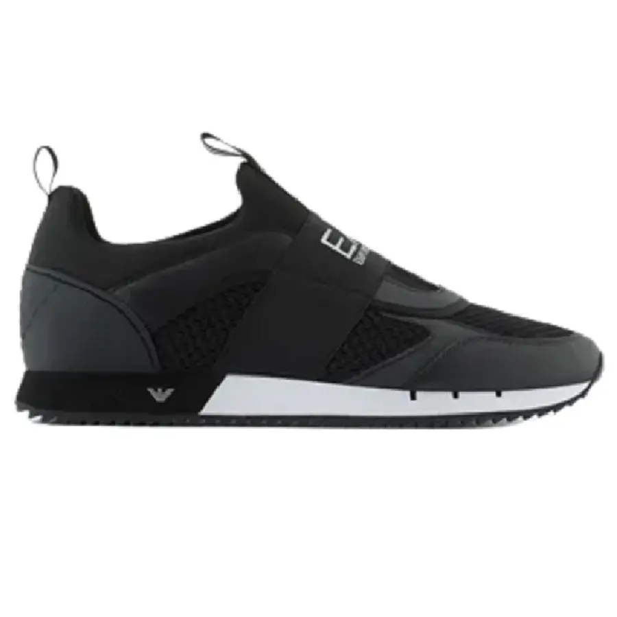 Giày Armani Slip Ons 'Black White' X8X100XK2561N763
