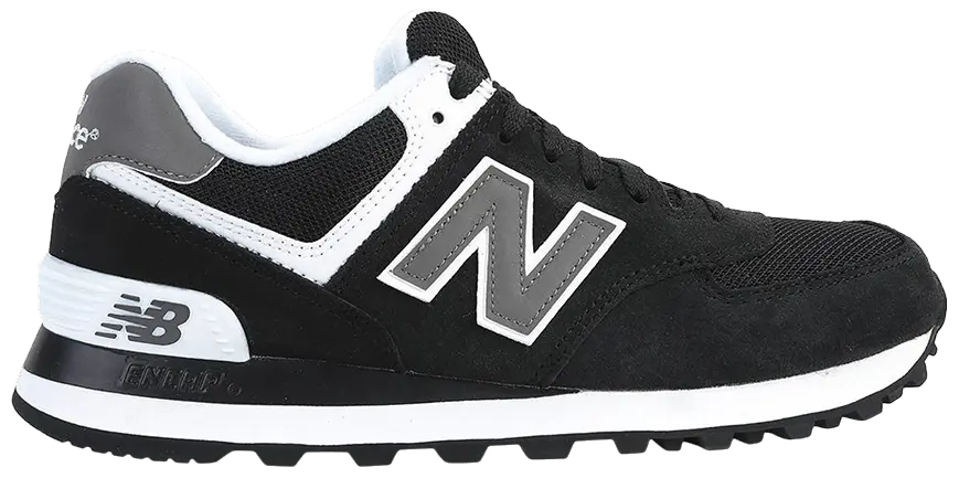 Giày New Balance Wmns 574 Black Grey White W574SKW
