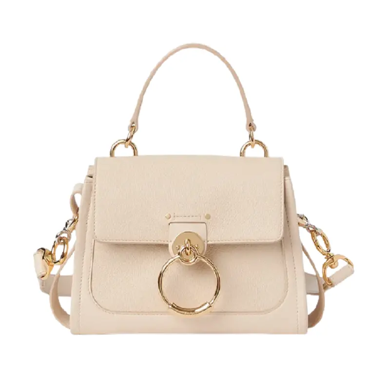Túi Chloe Mini Tess Day Bag in Grained & Shiny Calfskin CHC20AS143C6224Q