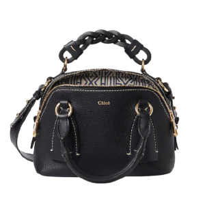 Túi Chloe Small Bag Daria in Grained & Shiny Calfskin CHC20US361C624D4