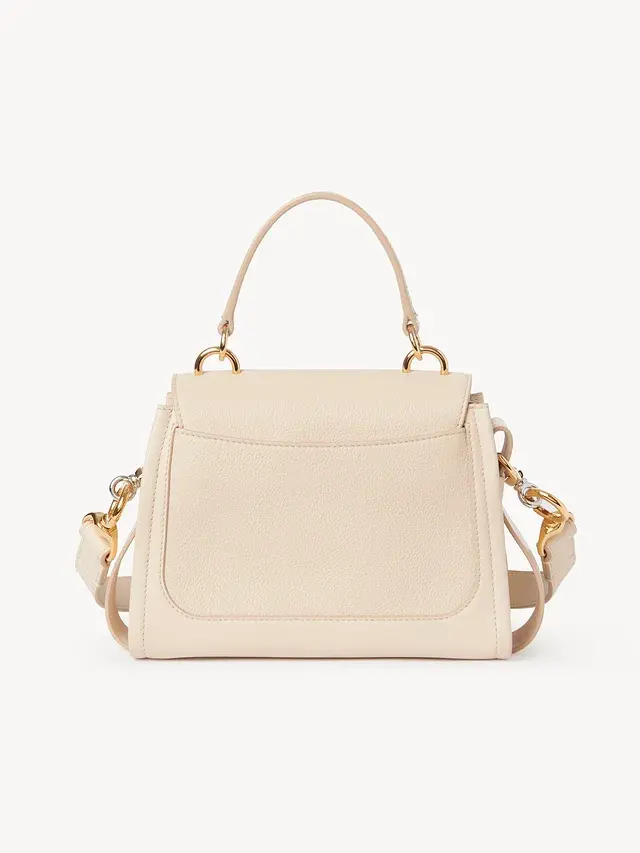 Túi Chloe Mini Tess Day Bag in Grained & Shiny Calfskin CHC20AS143C6224Q - Ảnh 4