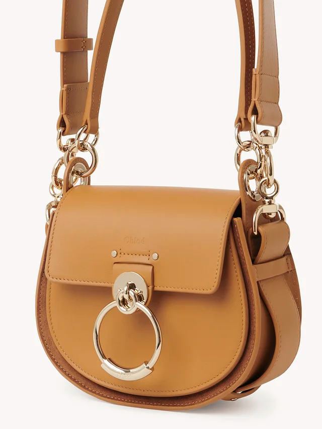 Túi Chloe Tess Small Purse In Shiny & Suede Calfskin CHC21-WS153F27-211 - Ảnh 2