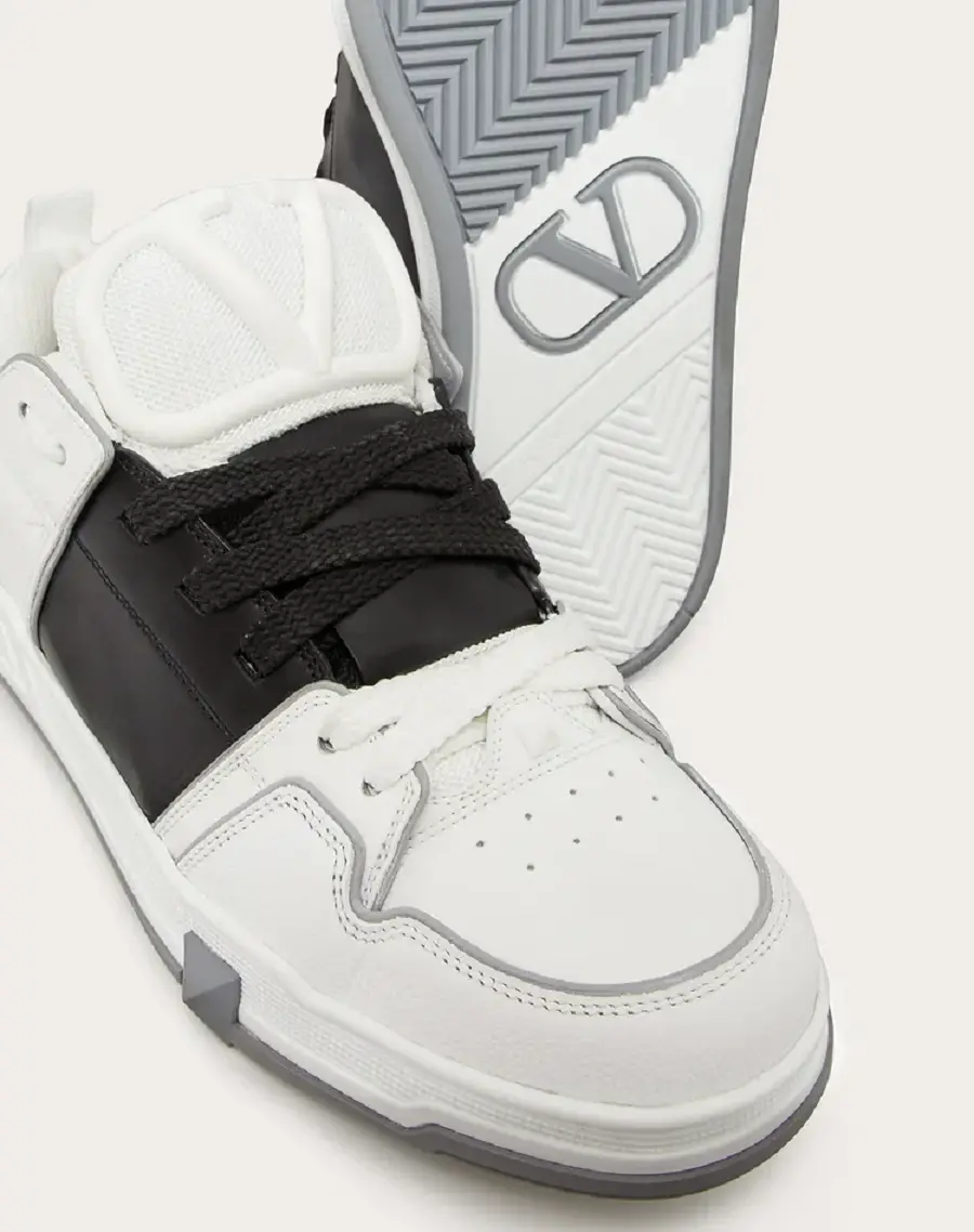 Alternative view of Giày Valentino Open Skate Calfskin And Fabric Sneaker 1Y2S0F89YPB6TV