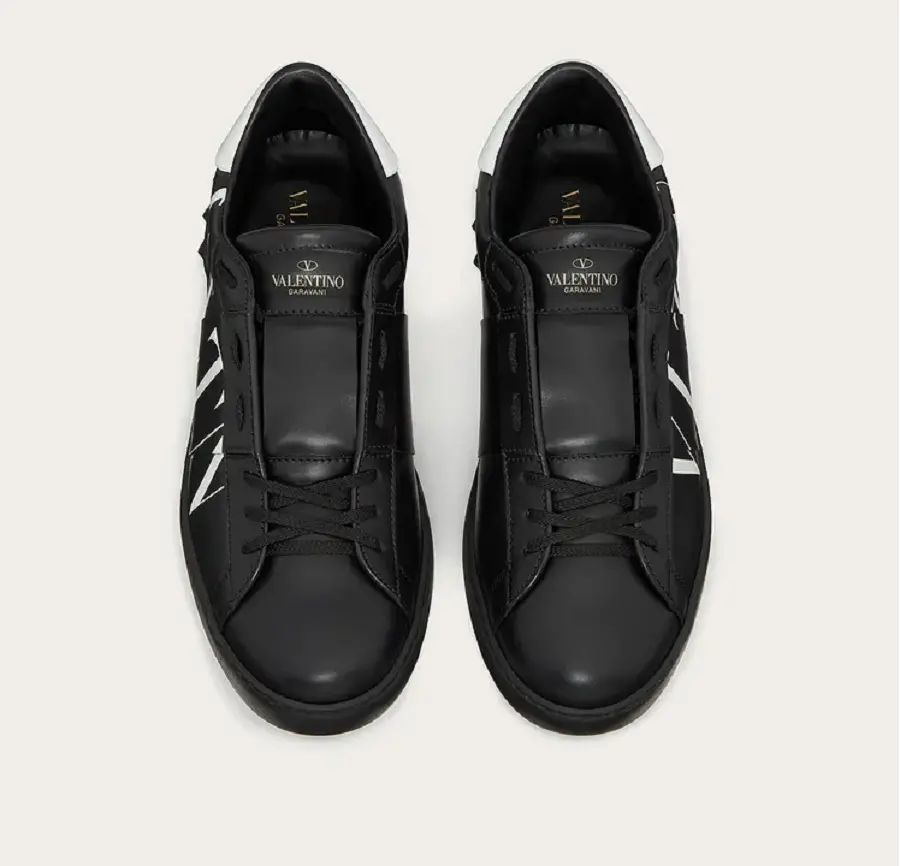 Giày Valentino Open Sneaker With VLTN Print WY2S0830XZU0NI - Ảnh 4