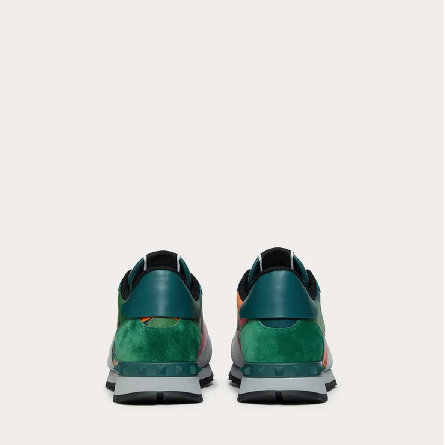 Giày Valentino Camouflage Rockrunner Multicolor WY2S0723TCCE80 - Ảnh 5