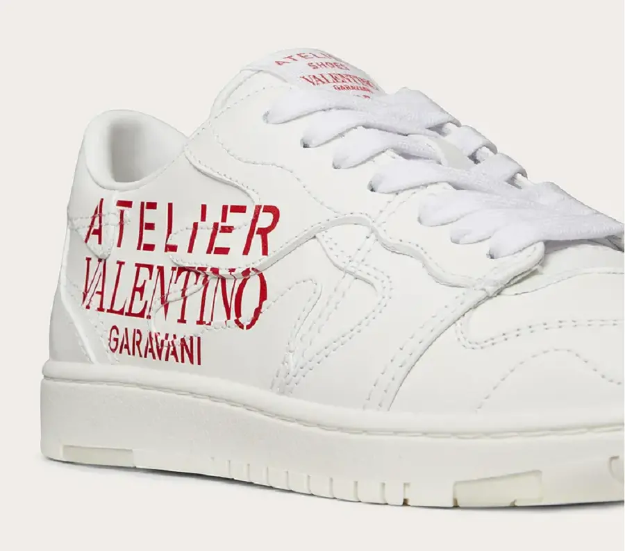 Giày Valentino Garavani Atelier 07 'White' WW2S0CQ6YBD0NE - Ảnh 4