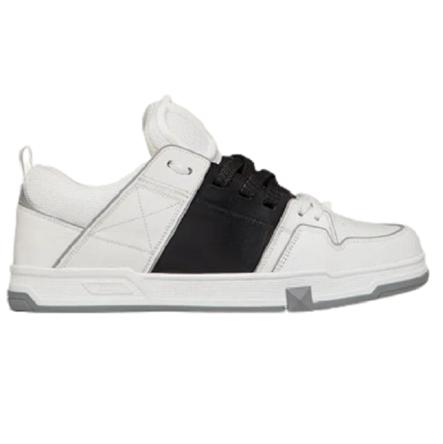 Giày Valentino Open Skate Calfskin And Fabric Sneaker 1Y2S0F89YPB6TV