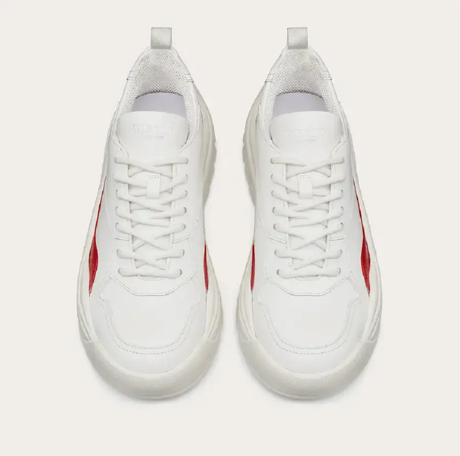 Giày Valentino Gumboy Sneaker in Calfskin For Woman VW2S0K55AEQDS5 - Ảnh 3