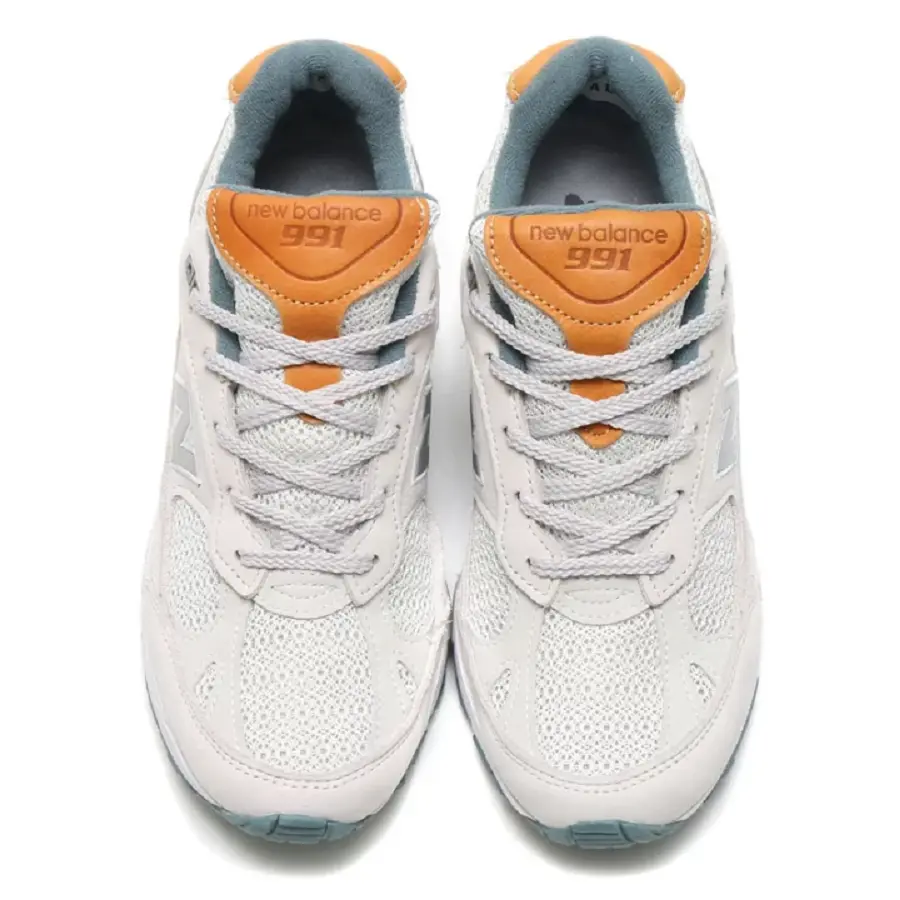 Giày New Balance Wmns 991 Made In England ‘Light Grey’ W991NBG - Ảnh 3
