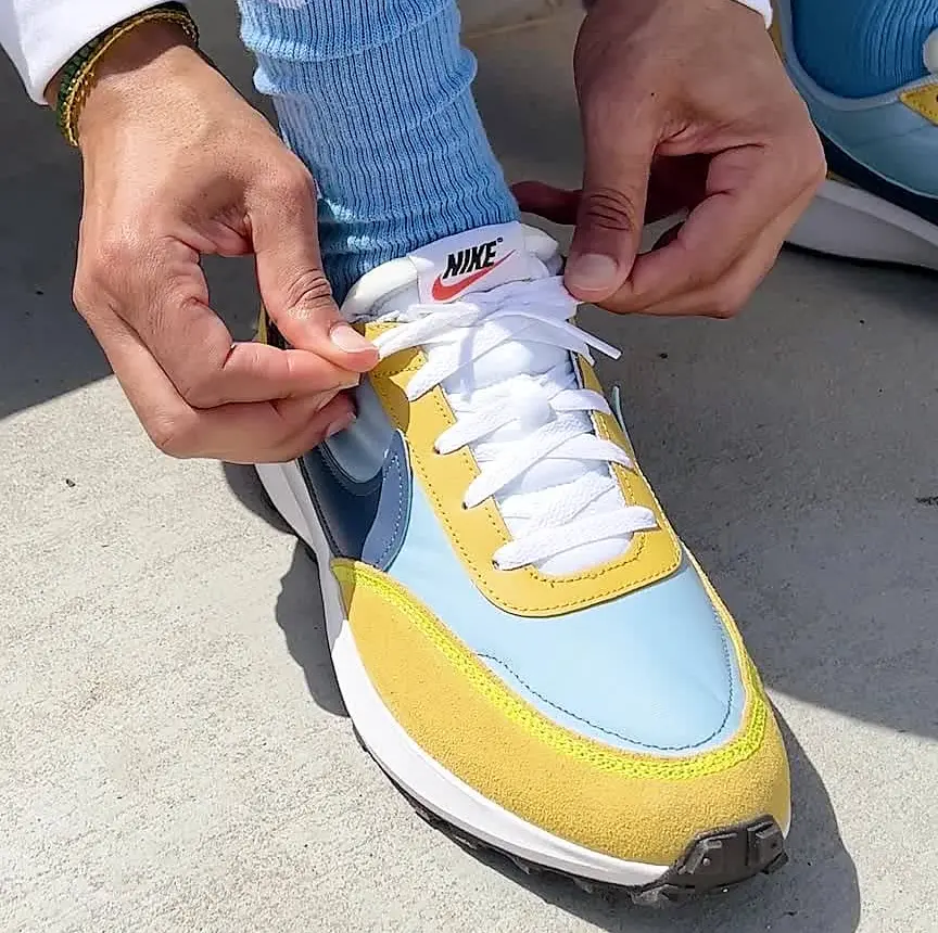Giày Nike Waffle Debut 'Border Blue' DH9522-400 - Ảnh 4