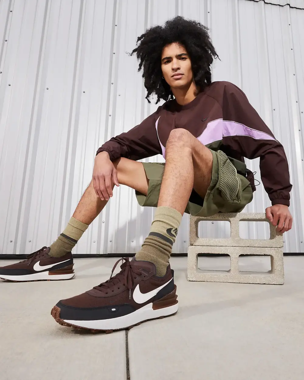 Giày Nike Waffle One SE 'Earth Phantom' DV7192-200 - Ảnh 3